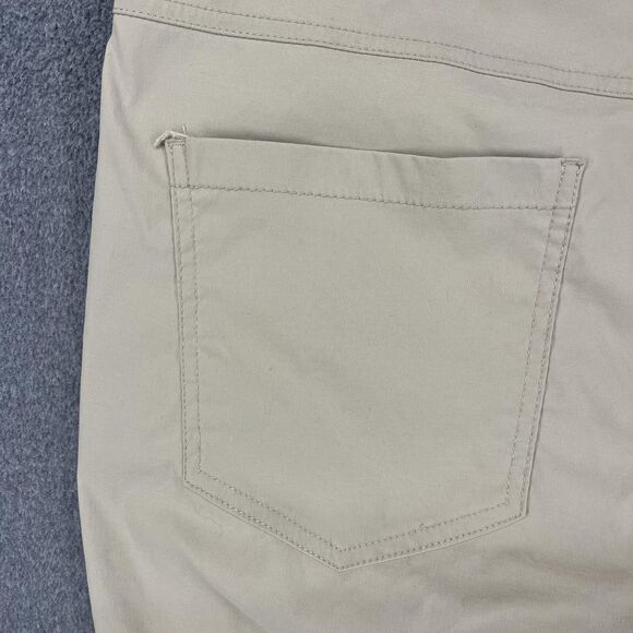 Kenneth Cole New York Pants Mens 36x30 Khaki Stretch 5-Pocket Casual Travel - Picture 15 of 16